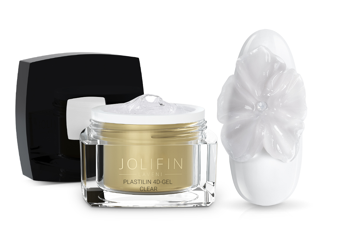 Jolifin LAVENI Plastilin 4D-Gel - clear 15ml