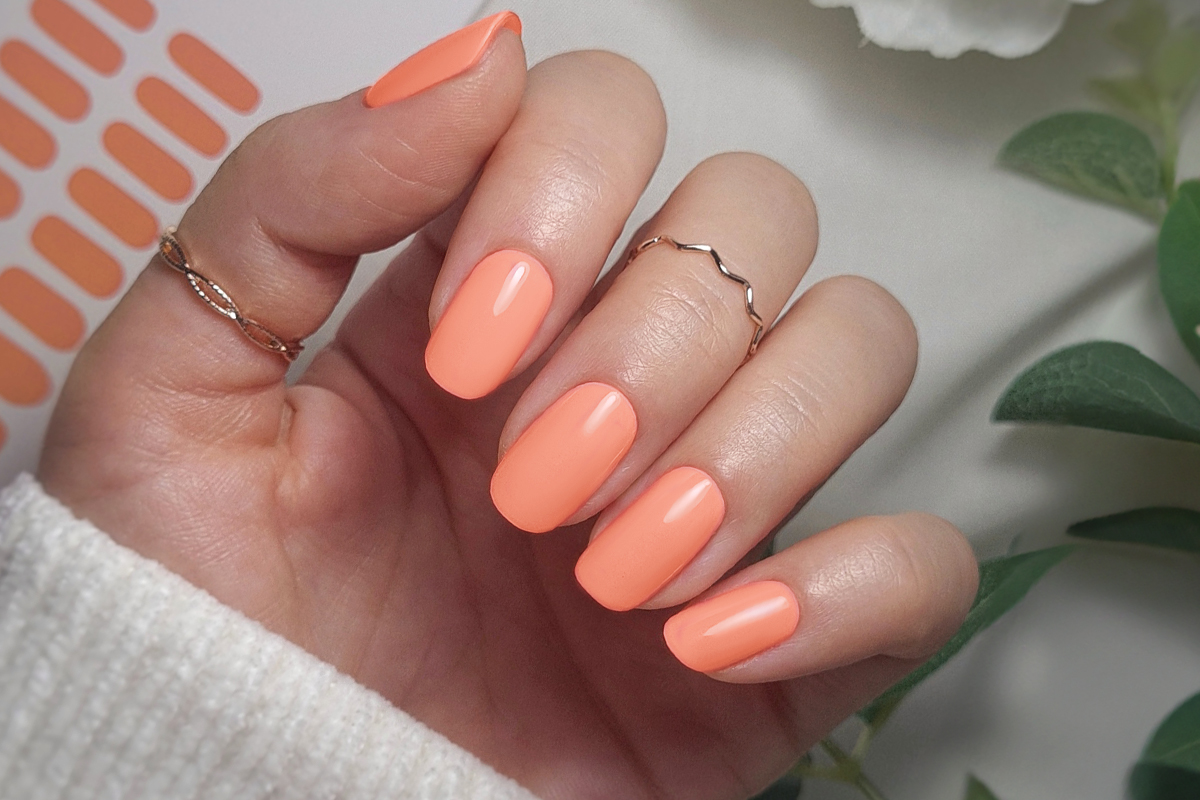 Jolifin LAVENI UV Gel-Wraps - apricot