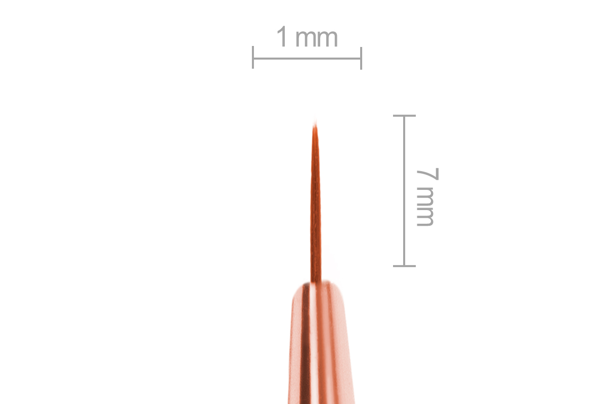 Jolifin LAVENI PRO - Gel brush rosé fineliner