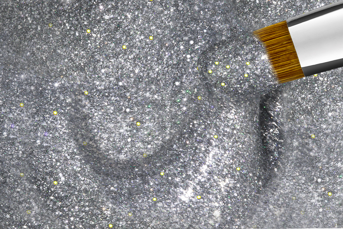 Jolifin Colour Gel Nightshine grey stone Glimmer 5ml