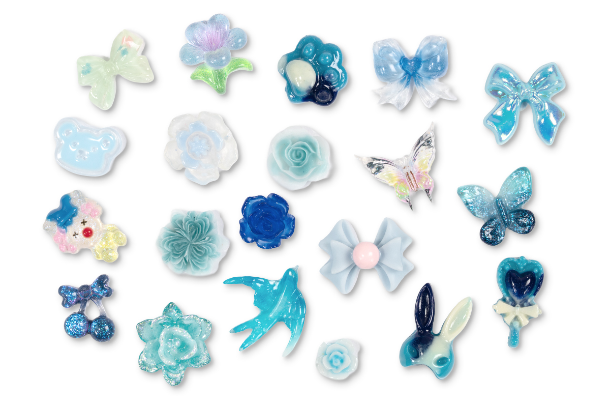 Jolifin Overlay Mix - blue 40Stk.