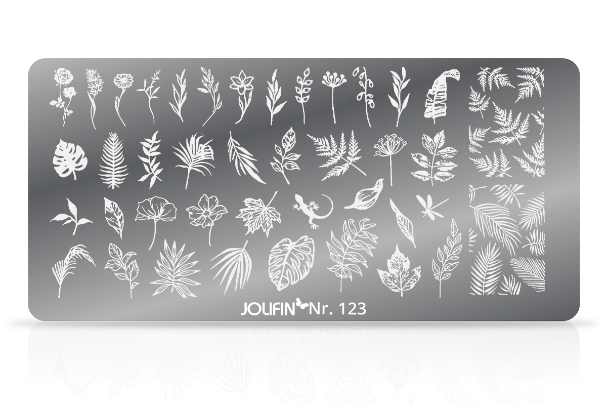 Jolifin Stamping-Schablone Nr. 123