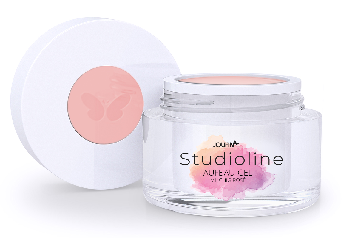 Jolifin Studioline - build-up gel milky rosé 30ml