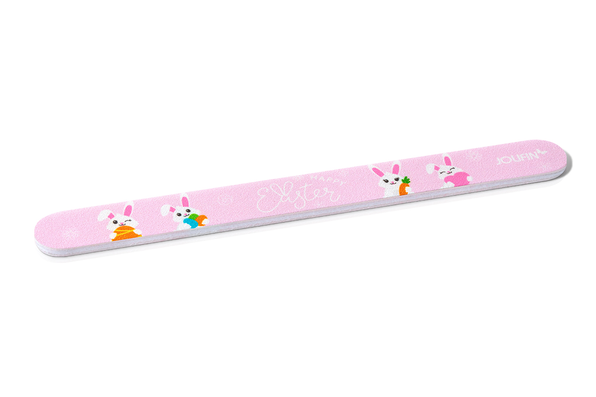 Jolifin Easter file Happy Easter - pastel pink 100/180