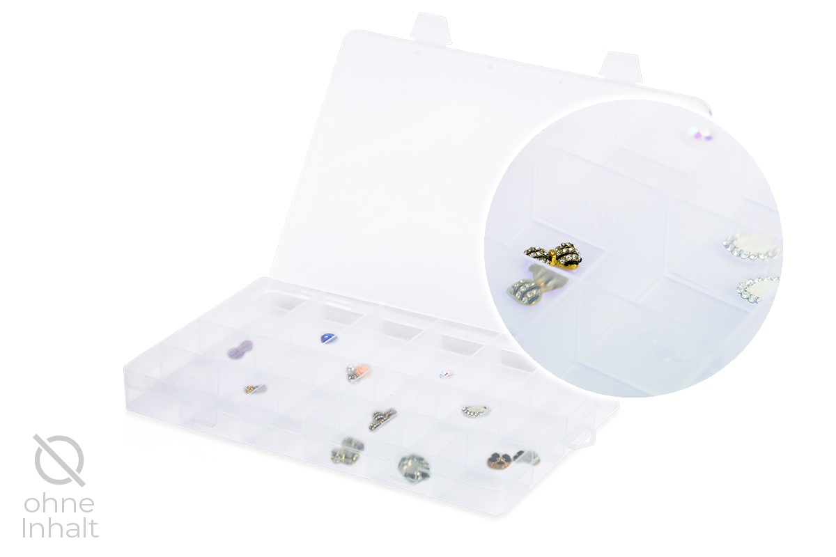 Jolifin storage box small with 24 compartments