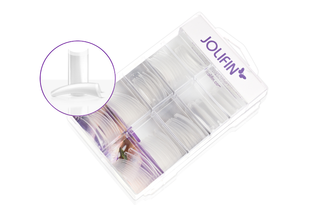 Jolifin 100er Tipbox Short Cut - clear