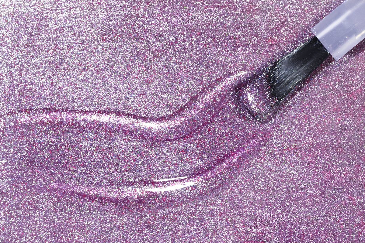 Jolifin LAVENI Shellac - Cat-Eye super shine pastell-berry 10ml