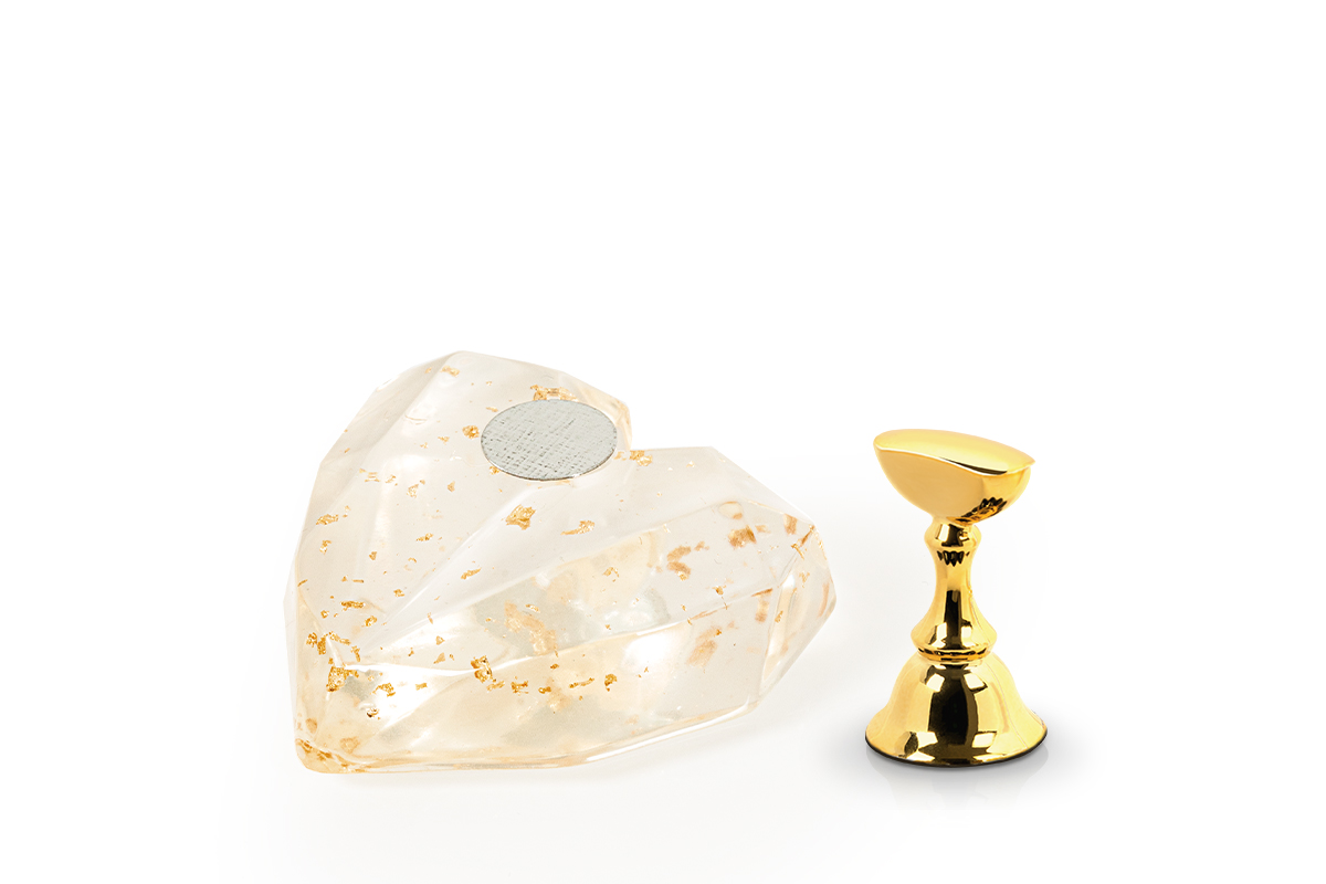 Jolifin Nail Art Tip Holder - heart elegance