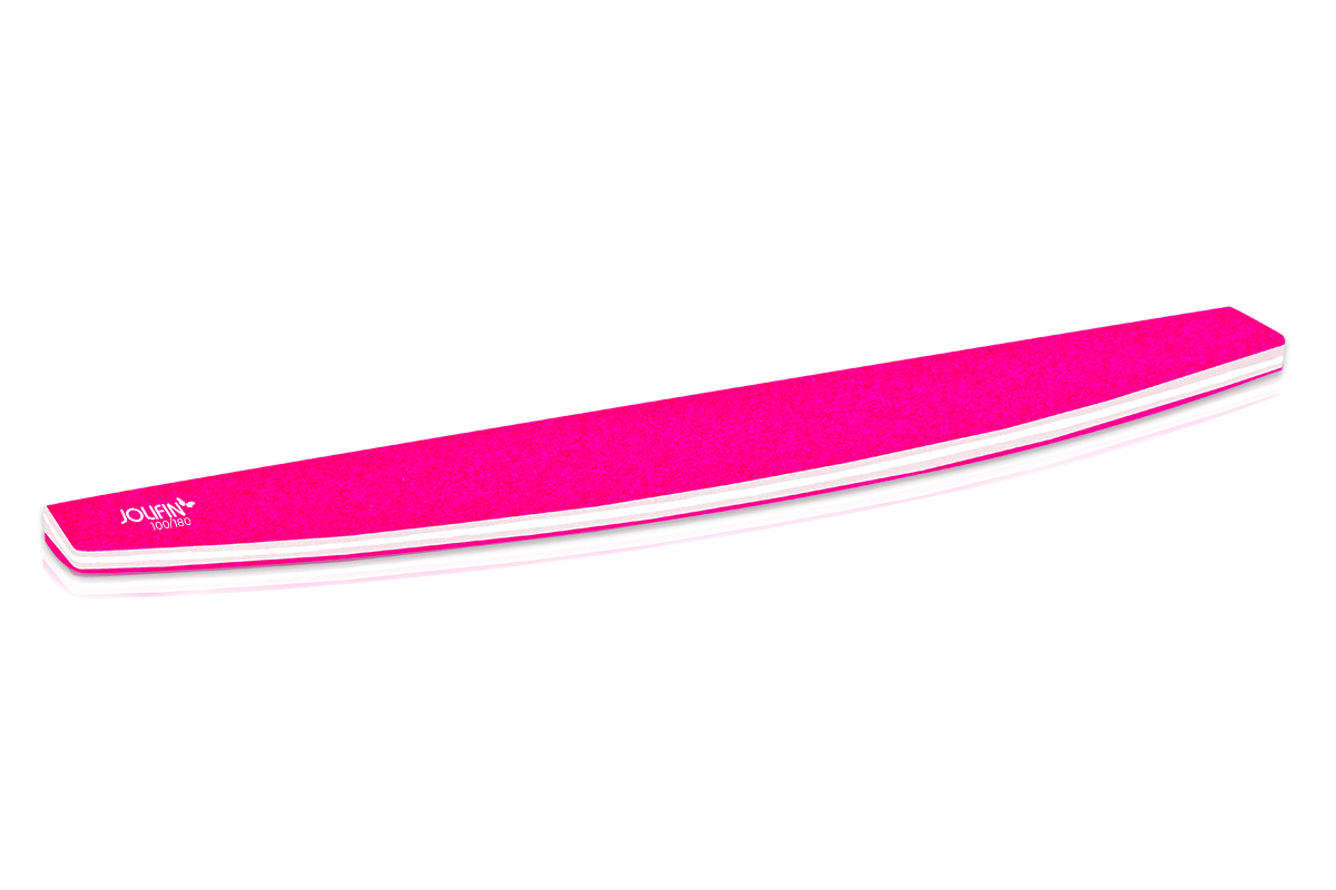 Jolifin file trapeze neon pink 100/180