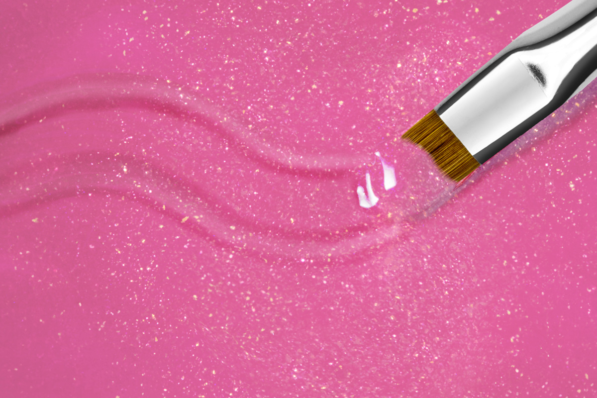 Jolifin Farbgel shiny pastell-magenta 5ml