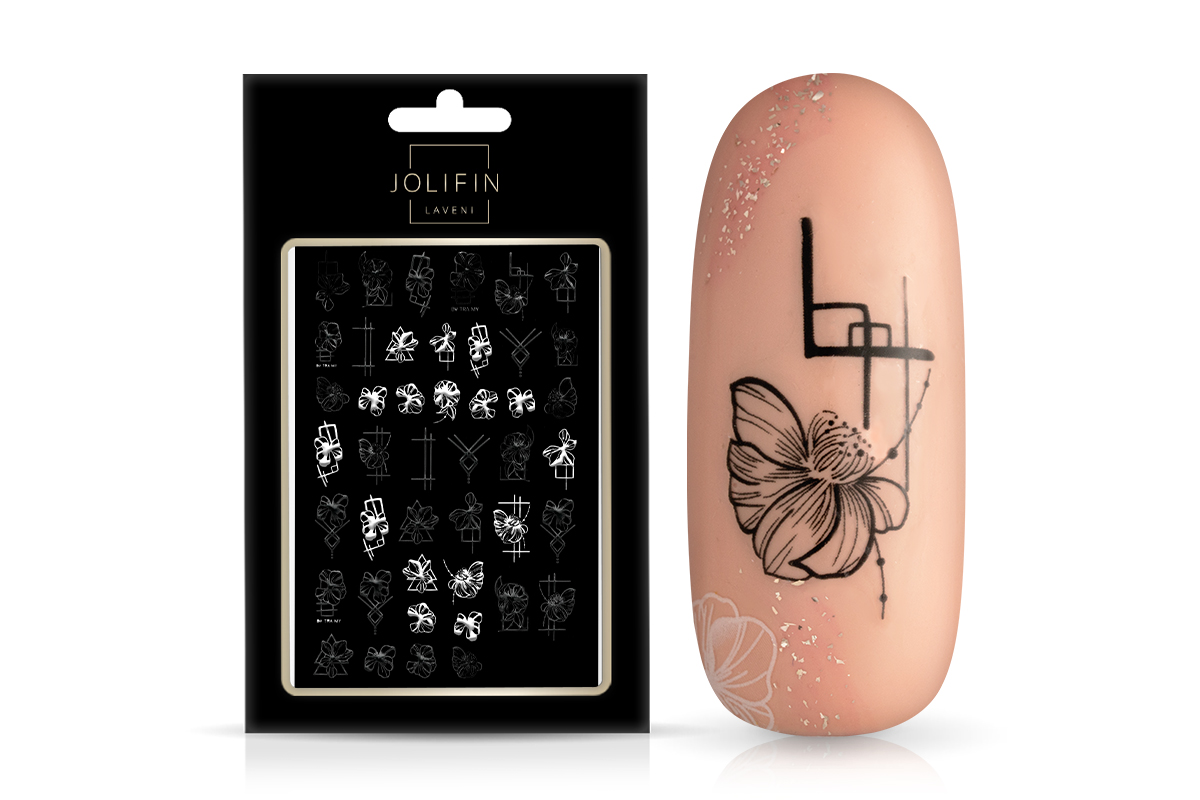 Jolifin LAVENI XL Sticker - Flowers No. 56