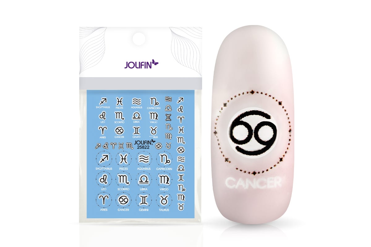 Jolifin Nail Art Tattoo - Zodiac No. 3 