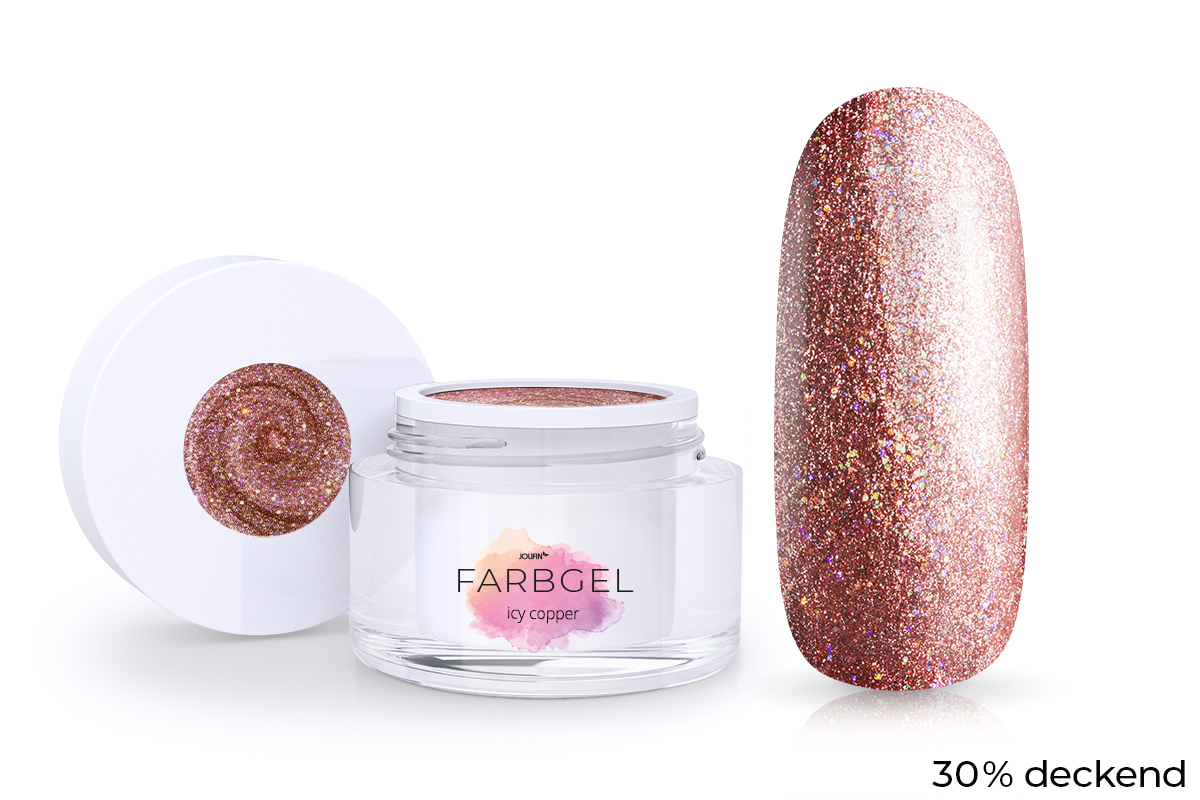 Jolifin colour gel icy copper 5ml