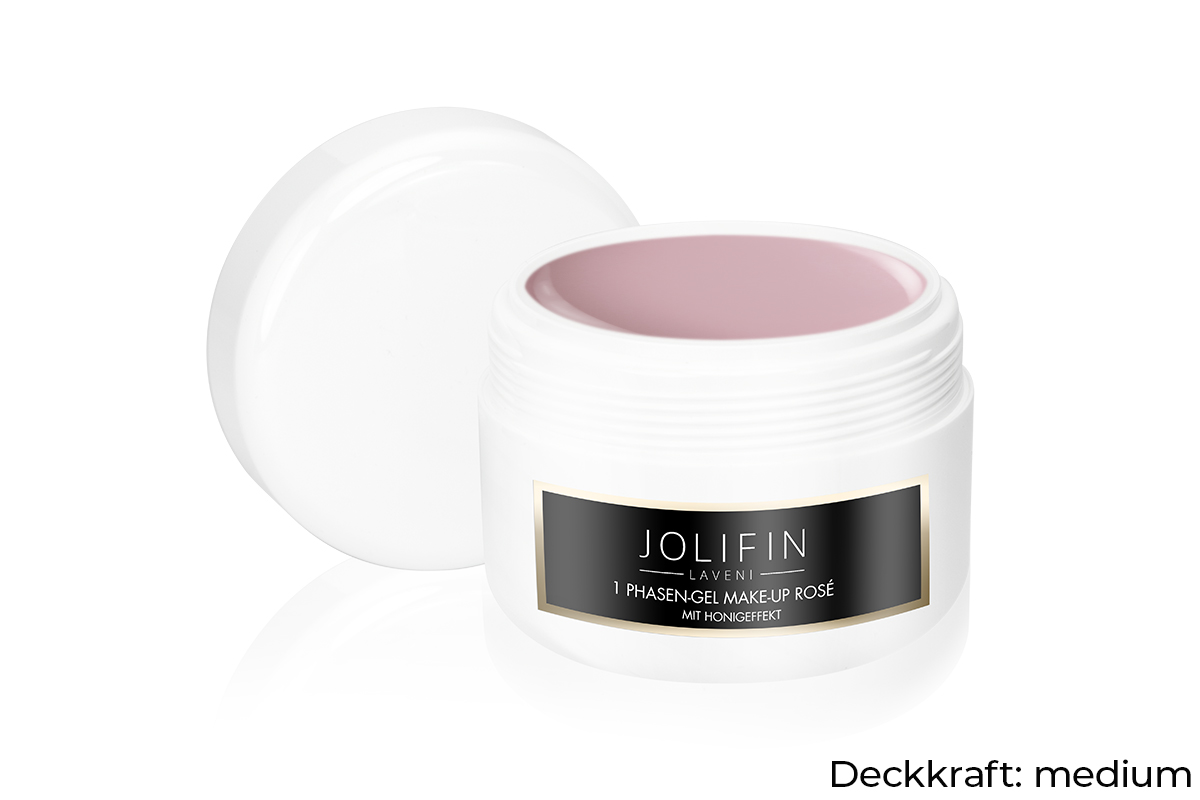 Jolifin LAVENI Refill - 1Phasen-Gel Make-Up rosé mit Honigeffekt 250