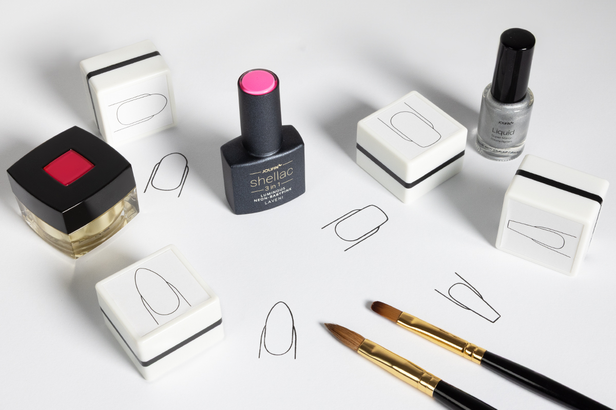 Jolifin Nagelform-Stempel - Square