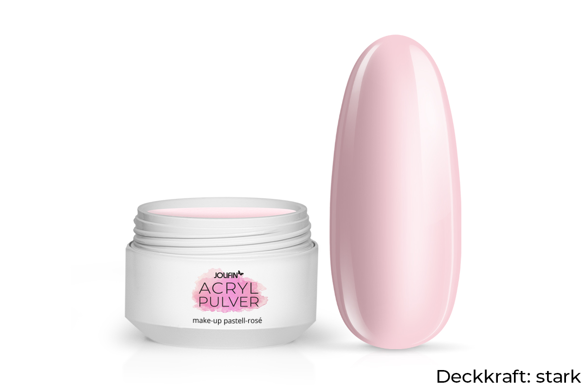 Jolifin Acryl Pulver - make-up pastell-rosé 10g
