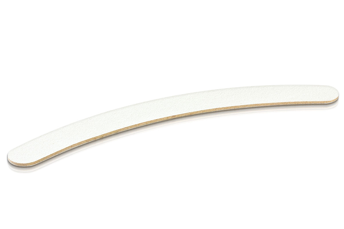 Jolifin slim file 180/180 white curved