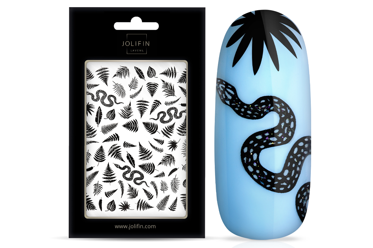 Jolifin LAVENI XL Sticker - Black 12