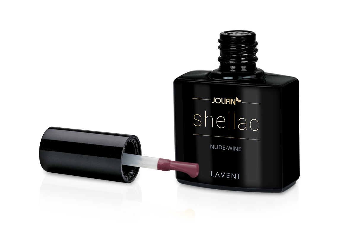 Jolifin LAVENI Shellac - nude-wine 10ml