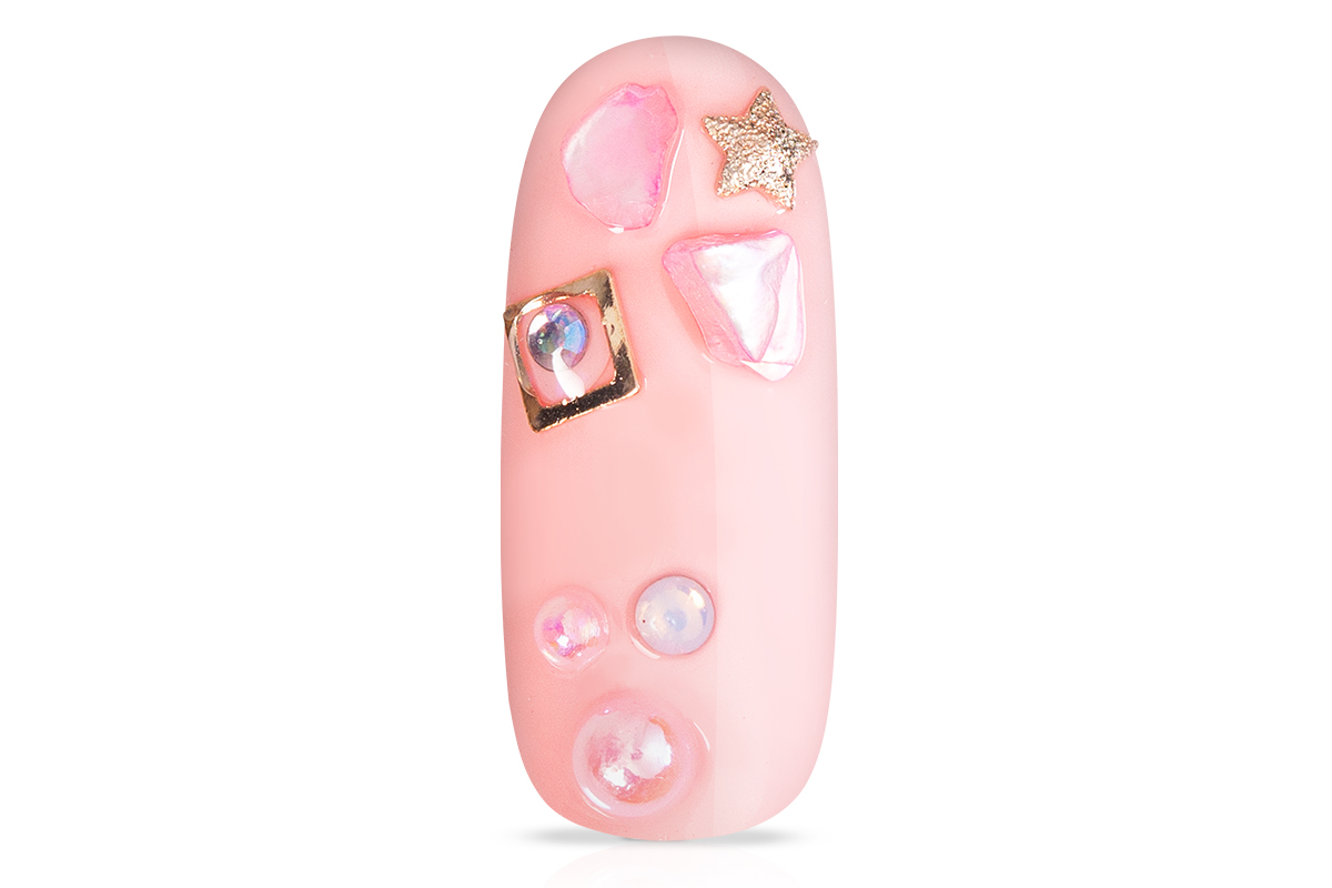 Jolifin XL Nailart-Display - pink mix