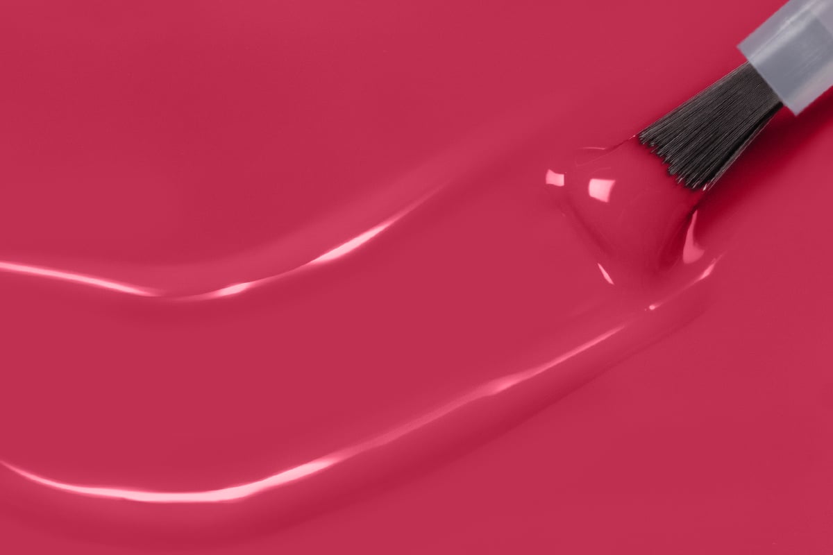 Jolifin LAVENI Shellac - Thermo raspberry-apricot 10ml