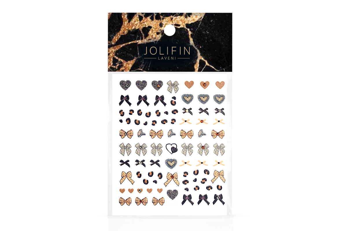 Jolifin LAVENI XL Strass-Sticker - Nr. 8