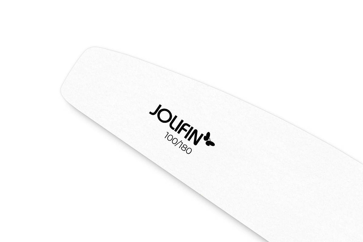 Jolifin Feile Basic - Trapez weiß 100/180