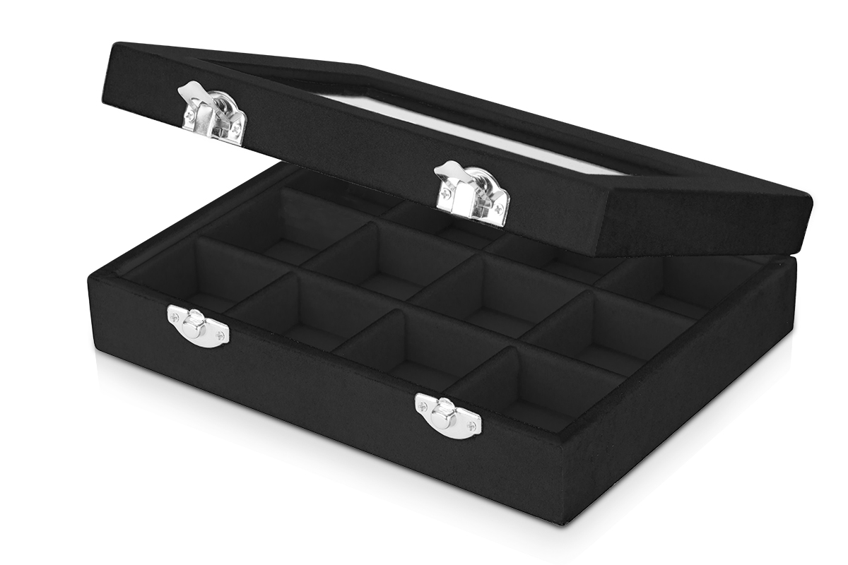 Jolifin Präsentationskoffer - velvet black
