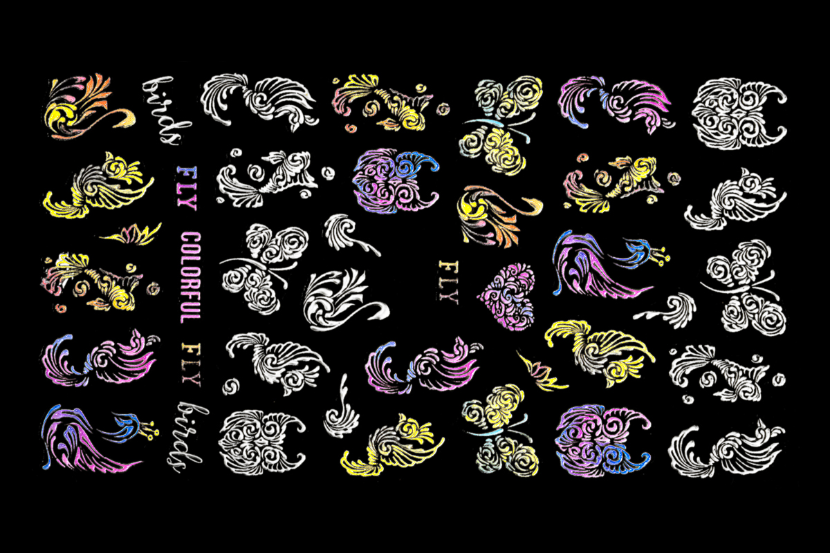 Jolifin LAVENI 3D Sticker - No. 63