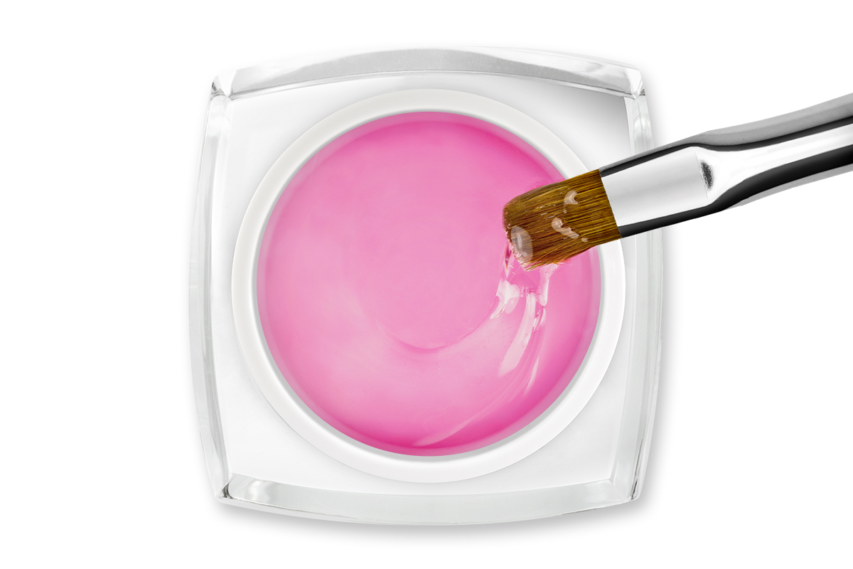 Jolifin LAVENI - Fiberglas-Gel clear pink 30ml
