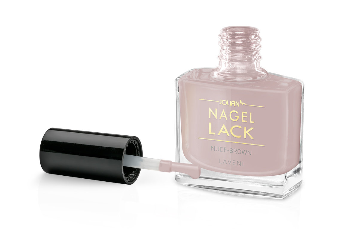 Jolifin LAVENI Nail Polish - nude-brown 9ml