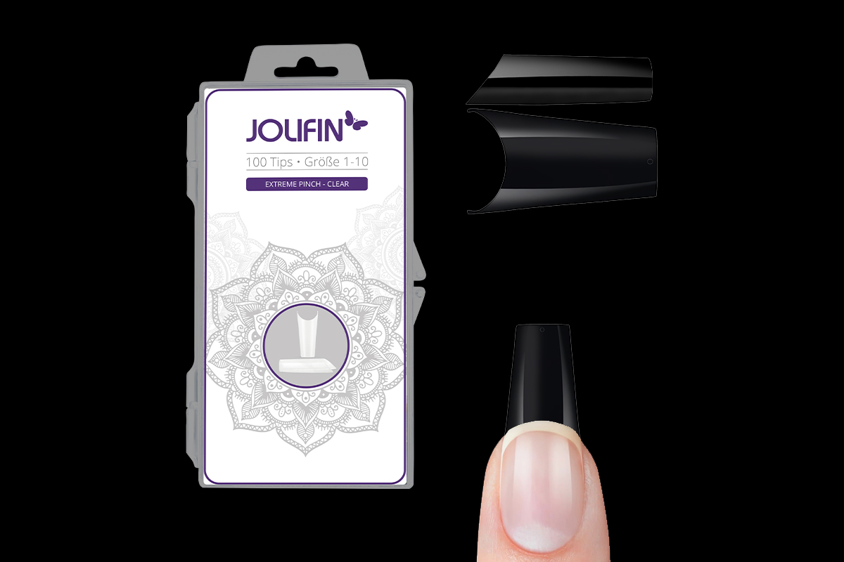 Jolifin 100er Tipbox Extreme Pinch - clear