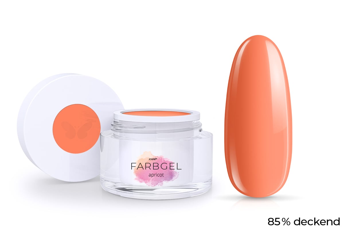 Jolifin Farbgel apricot 5ml
