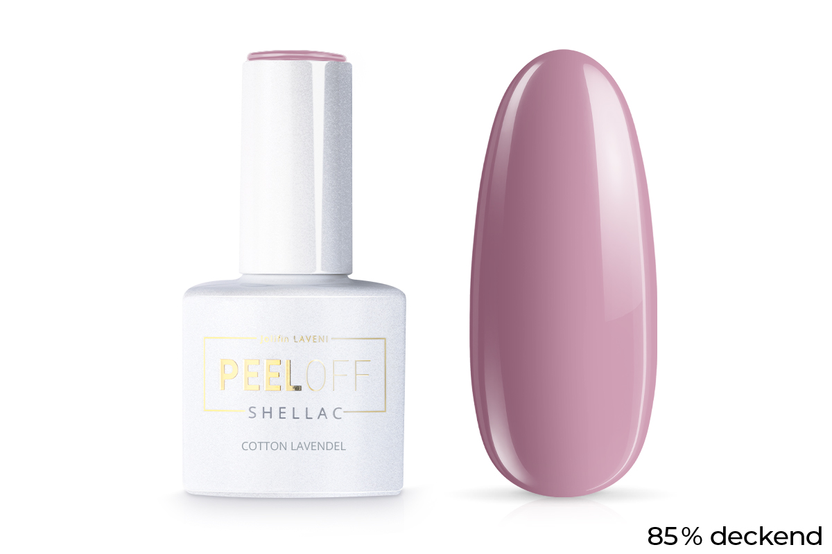 Jolifin LAVENI Shellac PeelOff - cotton lavendel 10ml