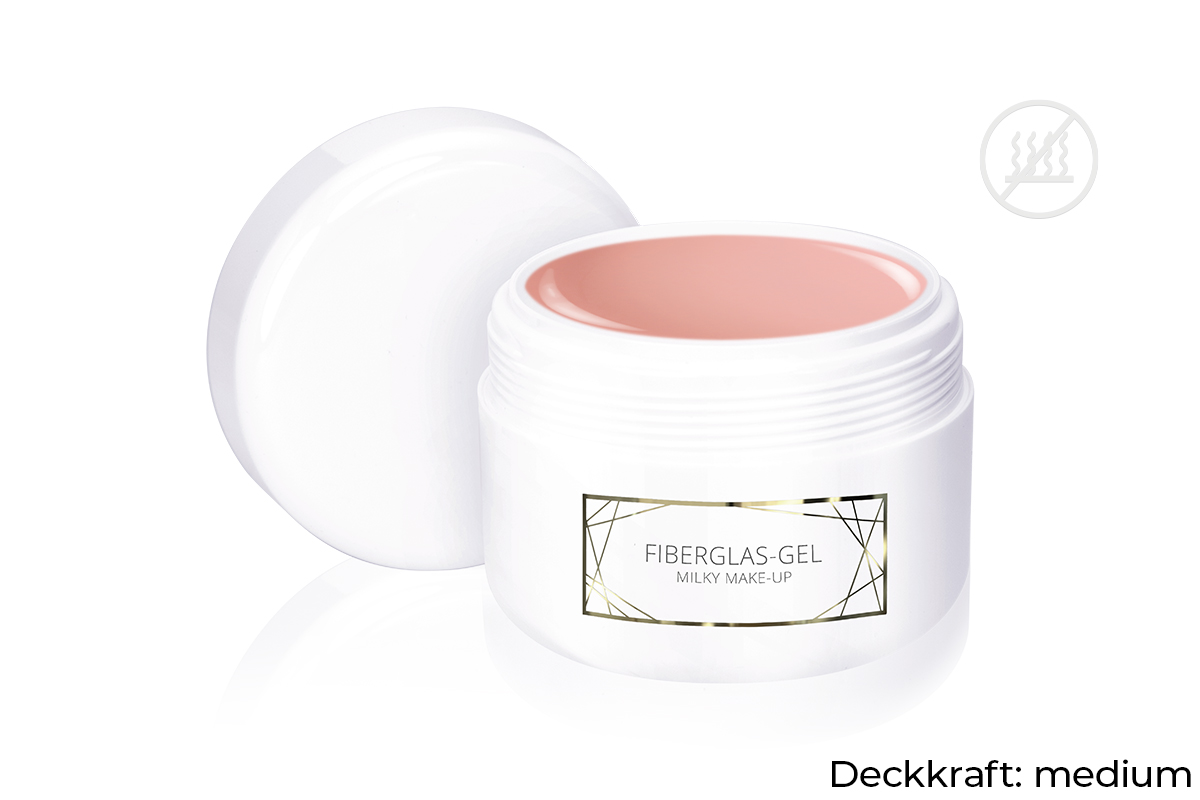 Jolifin LAVENI PRO - Fibreglass gel milky make-up 250ml