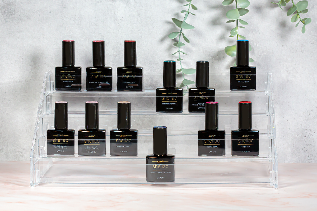 Jolifin Shellac display 