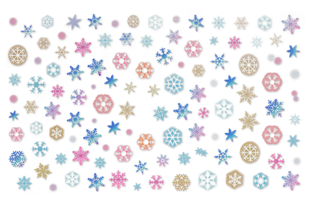 Jolifin XL Sticker Snowflake No. 2