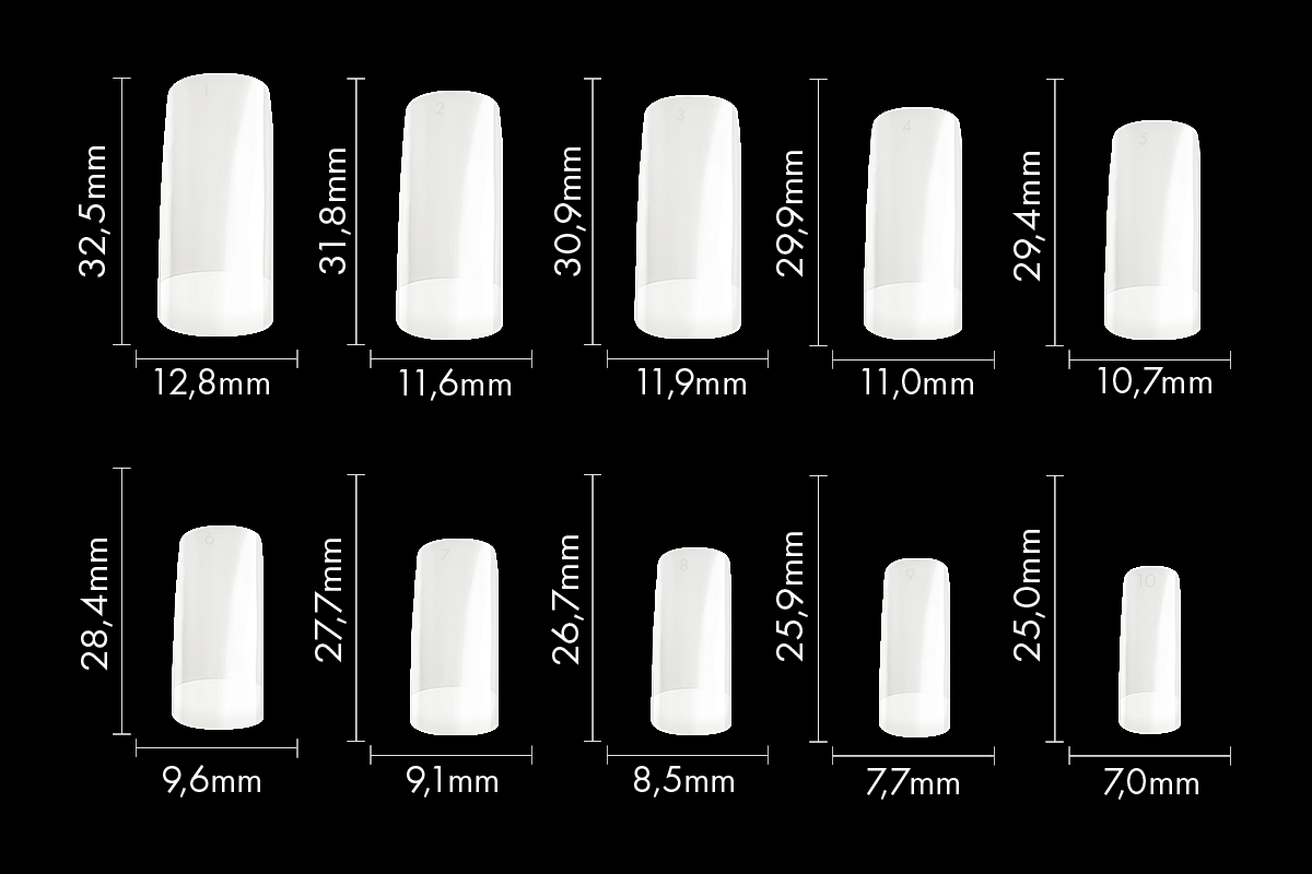 Jolifin 100er Tipbox schmal - natur