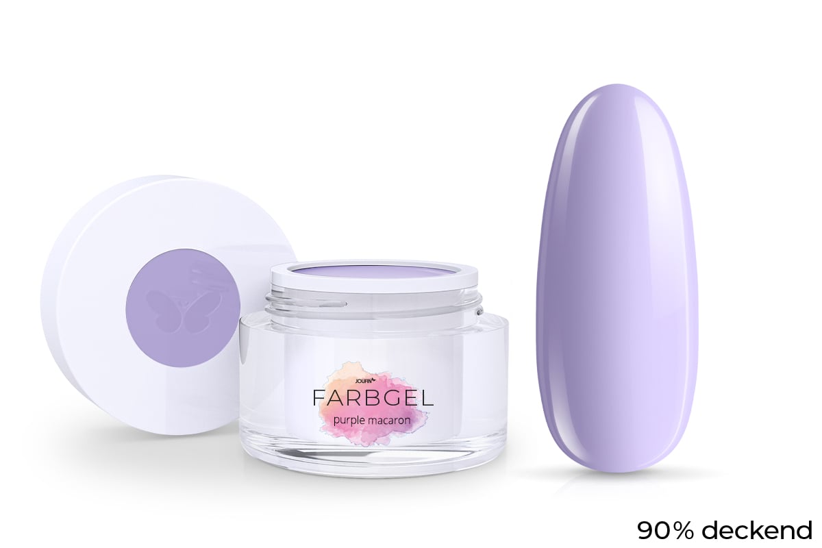 Jolifin Farbgel - purple macaron 5ml