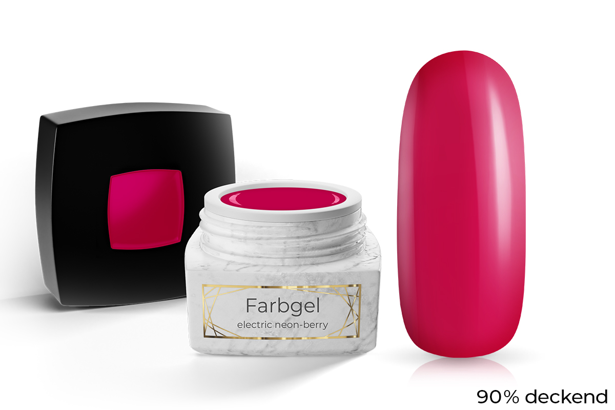 Jolifin LAVENI PRO colour gel - electric neon-berry 5ml