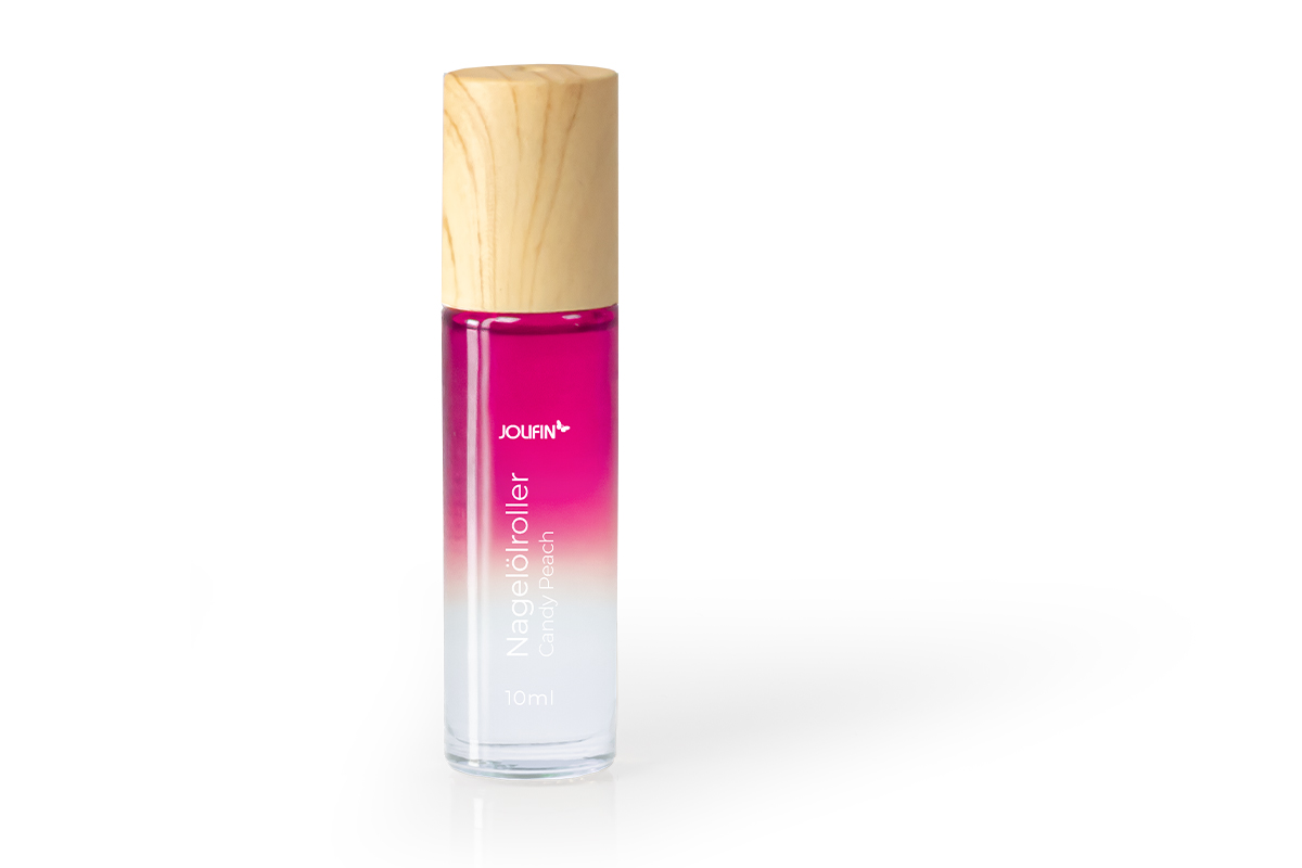 Jolifin Nail Oil Roller - Candy Peach 10ml