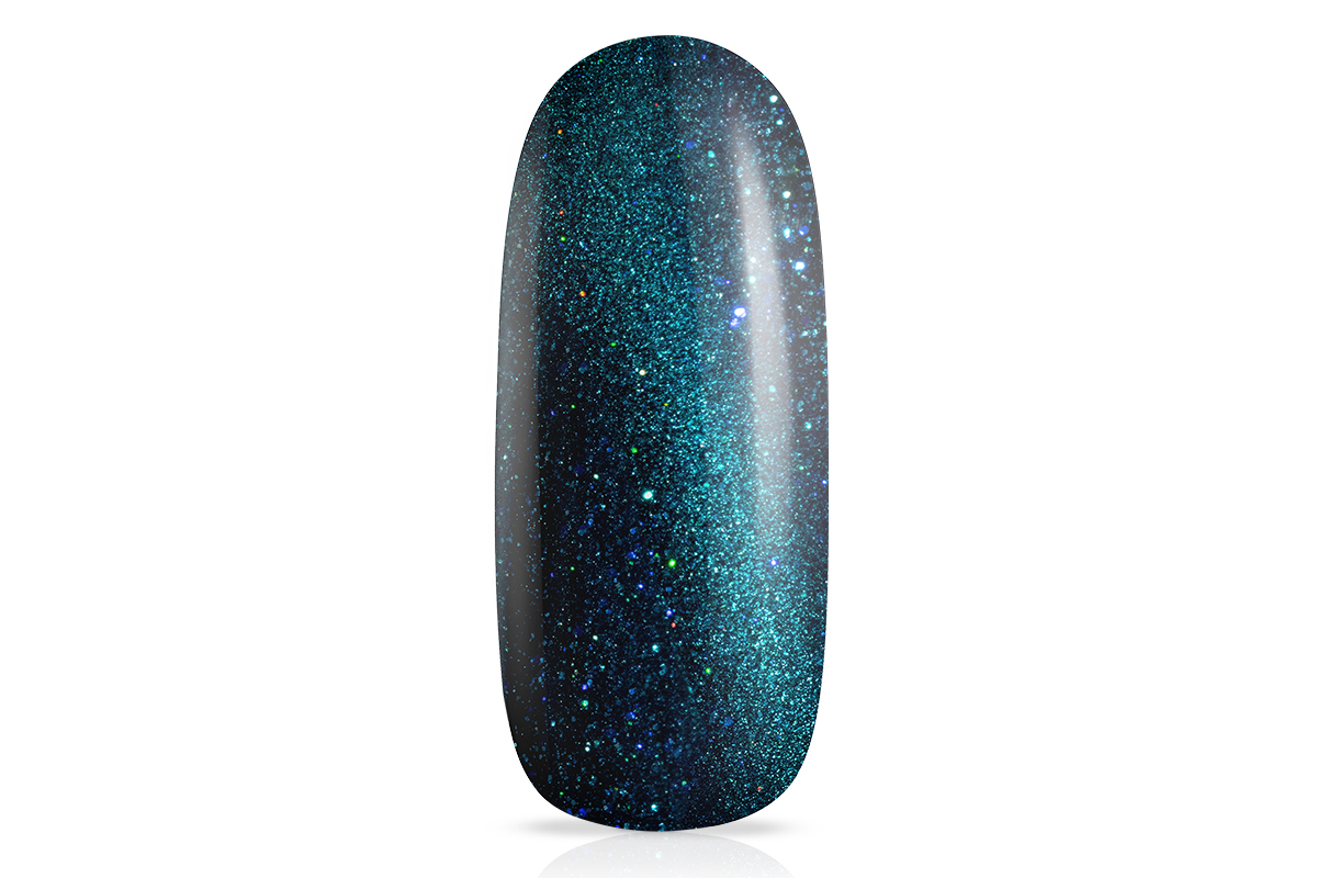 Jolifin LAVENI Shellac - Cat-Eye universe blue 10ml