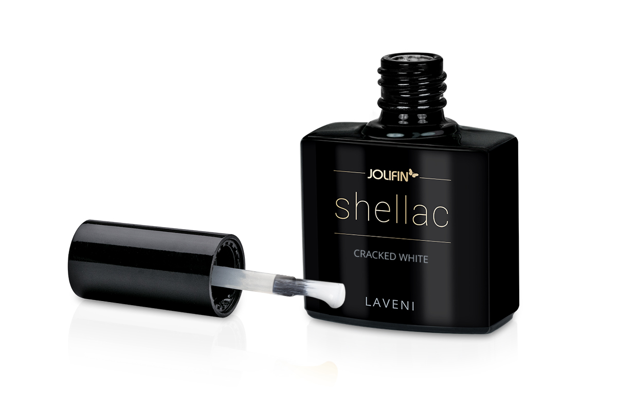 Jolifin LAVENI Shellac - cracked white 10ml