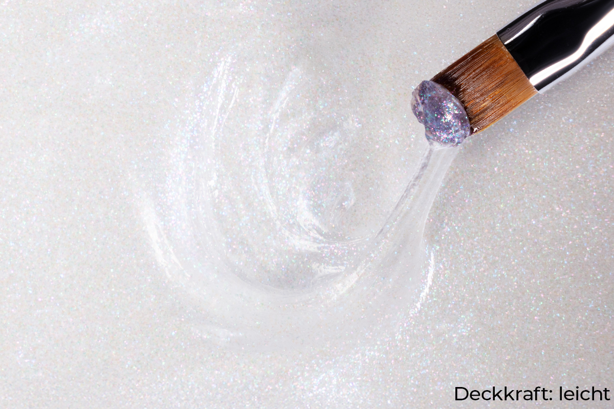 Jolifin LAVENI AcrylGel - klar Glimmer 15ml