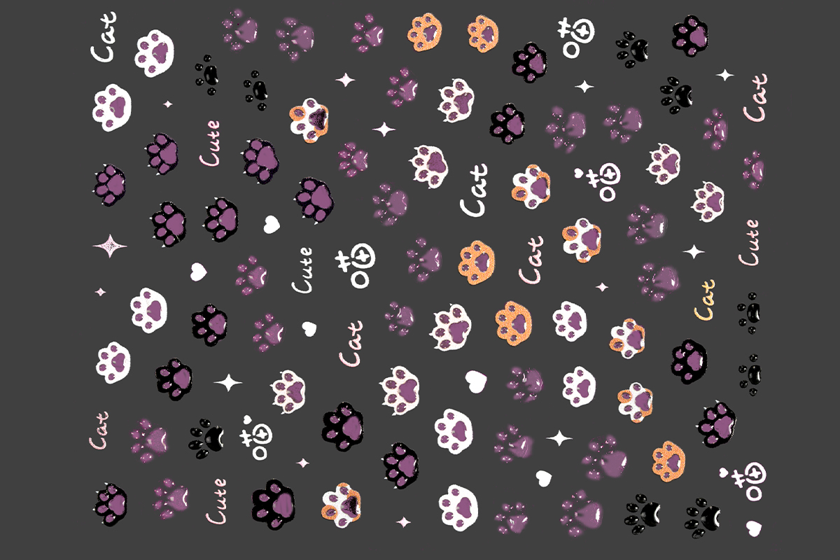 Jolifin LAVENI 3D Sticker - Nr. 67