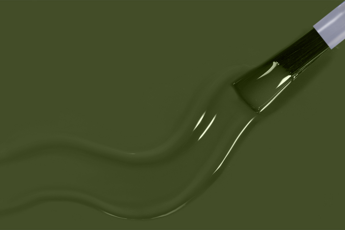 Jolifin LAVENI Shellac PeelOff - military olive 10ml