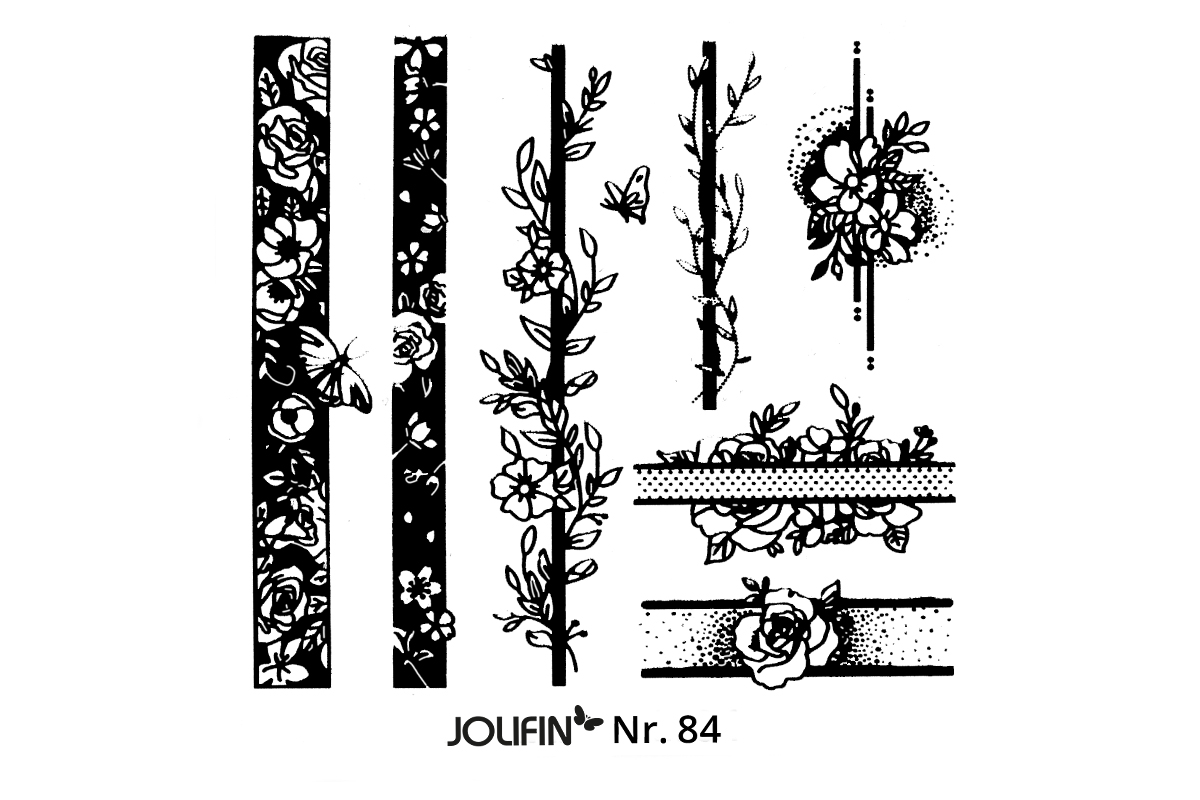 Jolifin Stamping Stencil No. 84
