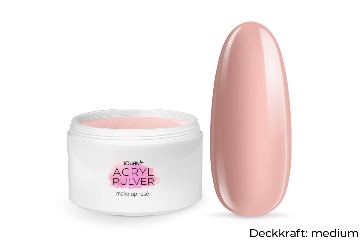 Jolifin Acryl Pulver - make-up rosé 30g