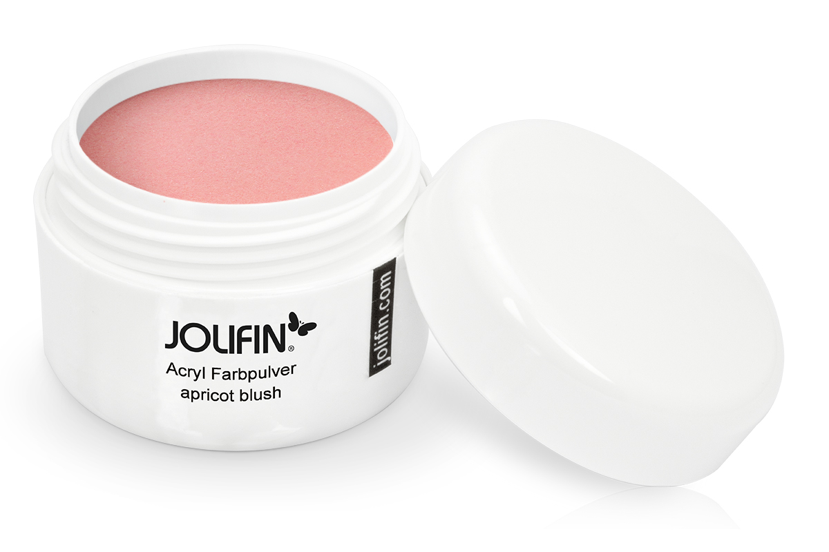 Jolifin acrylic colour powder apricot blush 5g