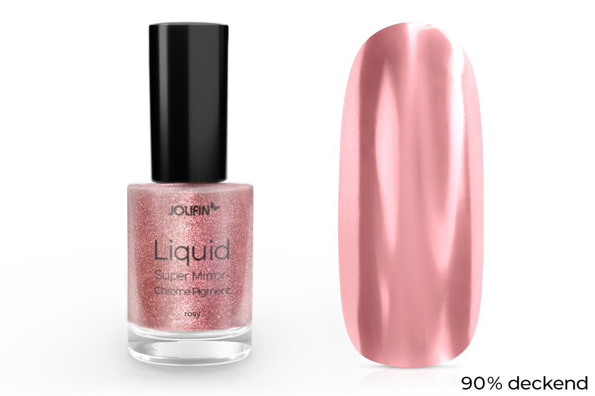 Jolifin Liquid Super Mirror-Chrome Pigment - rosy 6ml